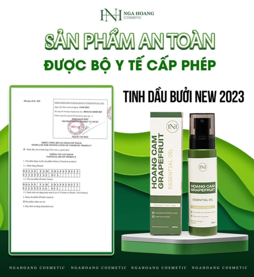 Tinh dầu bưởi Hoàng Cầm | Tinh dầu bưởi Nga Hoàng 2021