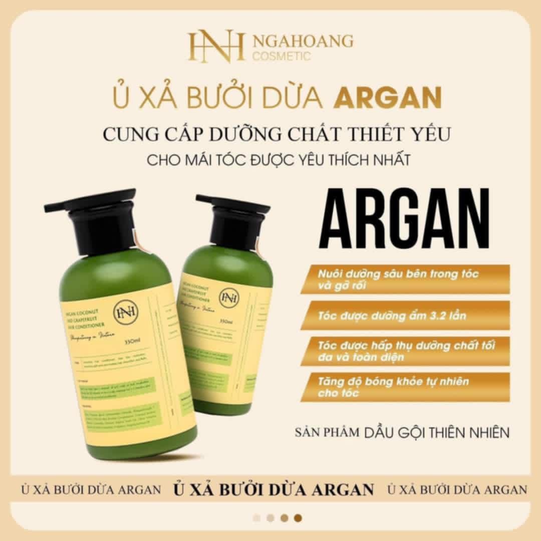 Gel ủ bưởi dừa Nga Hoàng – Ủ xả bưởi dừa Argan