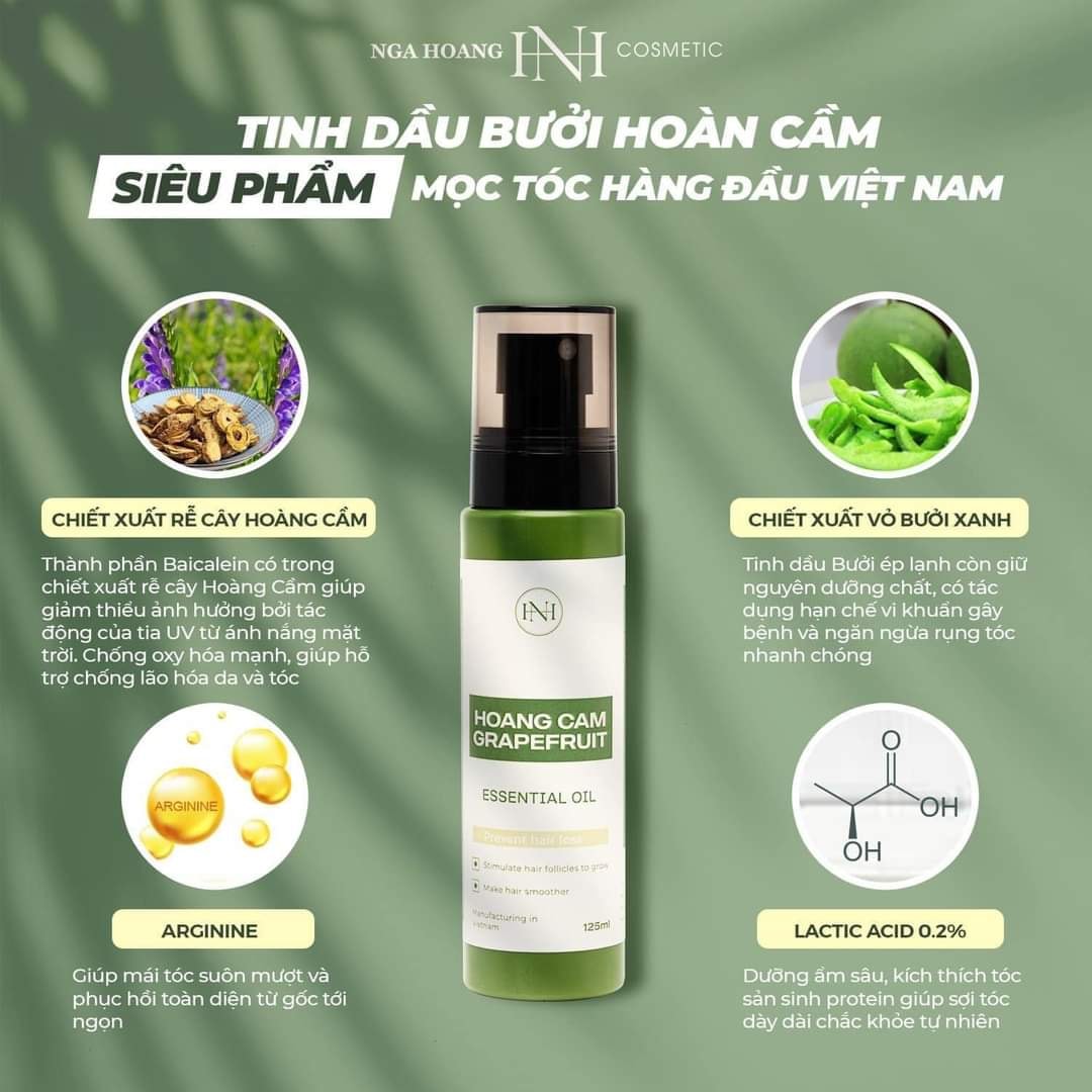 Tinh dầu bưởi Hoàng Cầm | Tinh dầu bưởi Nga Hoàng 2021