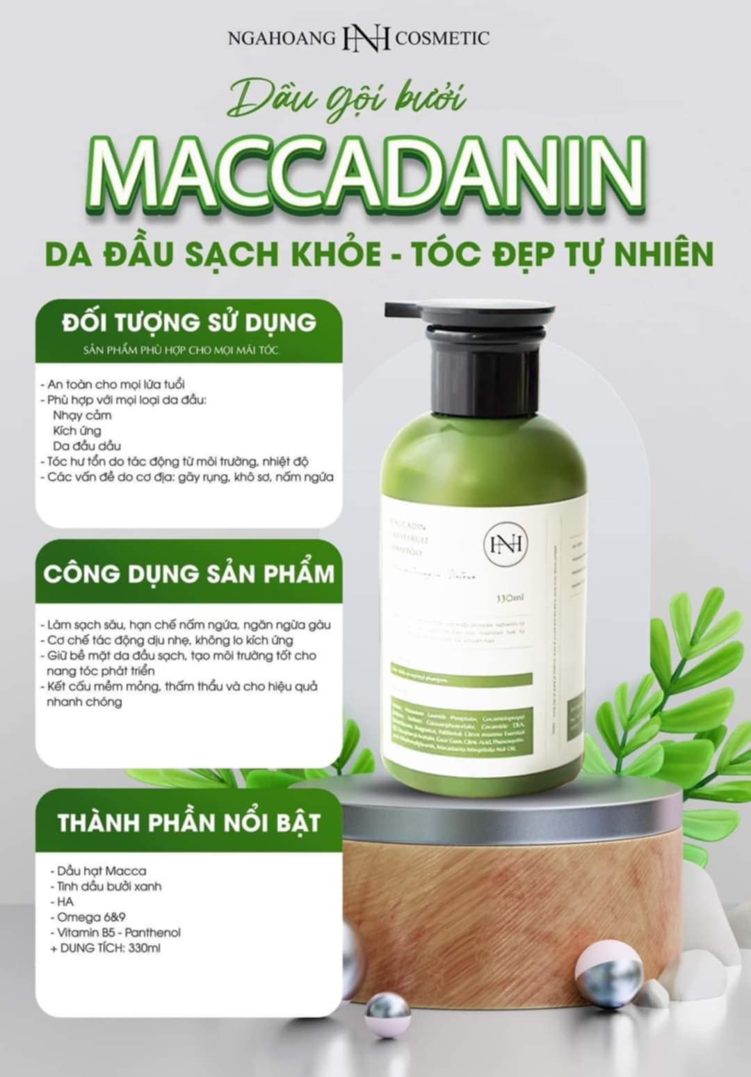 Dầu gội bưởi Nga Hoàng